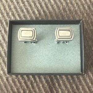 Elegant Silver Cufflinks